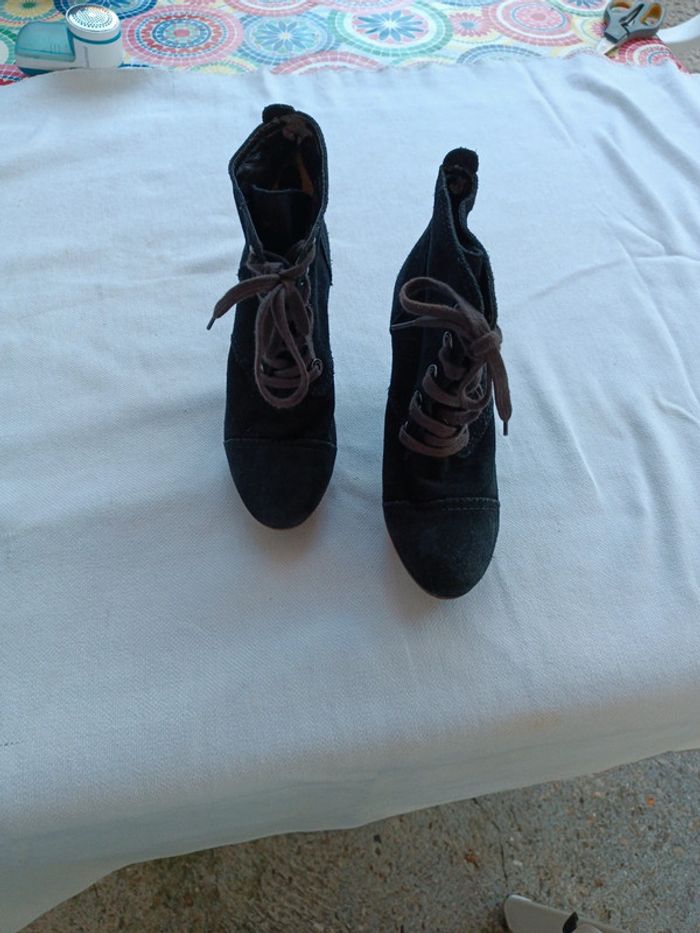 Bottines en daim - photo numéro 3