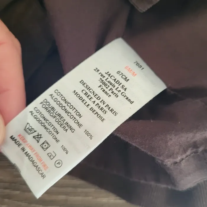 Jacadi - robe en velours 6 mois - photo numéro 4