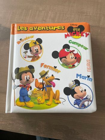 Livre les aventures de Mickey 
