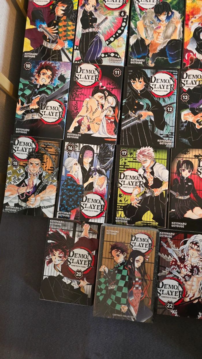 Vend collection complète demon slayer - photo numéro 4