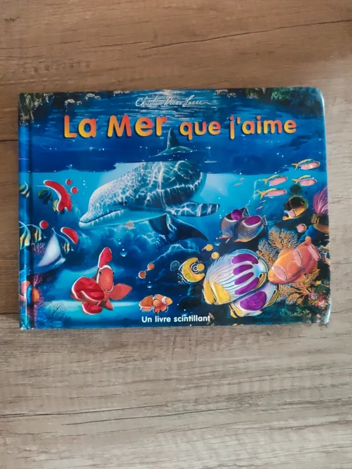Livre pour enfants "la mer que j'aime"
