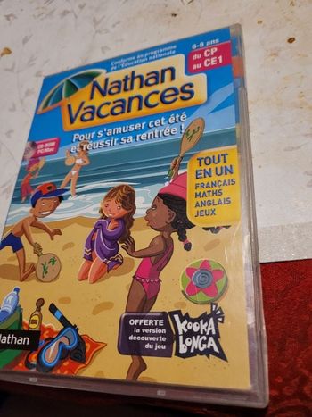 Nathan vacances CP Au CE1