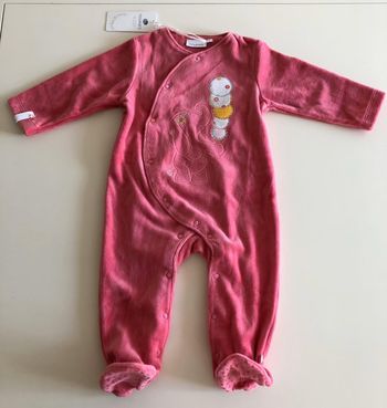 Pyjama en velour Noukie’s , taille 9 mois