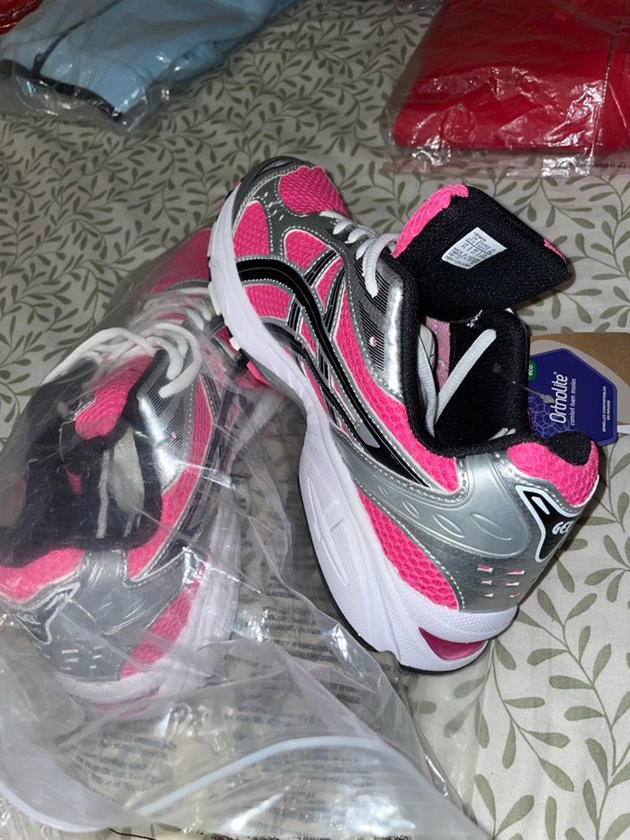 Chaussures Asics, rose - photo numéro 3