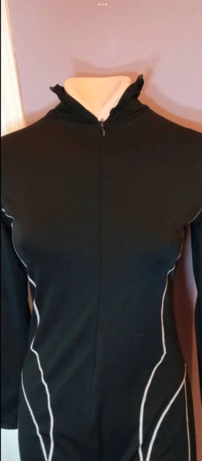 Combinaison short noir - Taille L - photo numéro 5