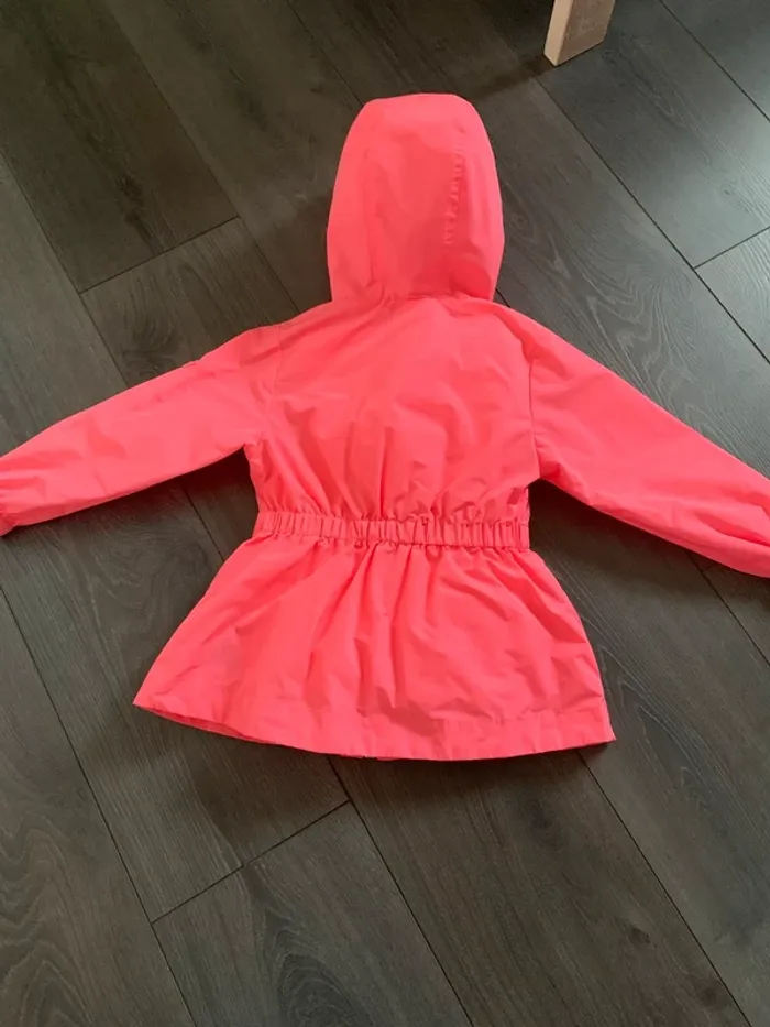 Veste rose jacadi avec gilet amovible 3 ans - photo numéro 5