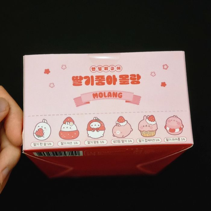 Molang Strawberry Edition – 6 Mystery Boxes | Lot 6 / Set 6 / Caja 6 / Conf. 6 / 6er Set / Caixa 6 - photo numéro 5