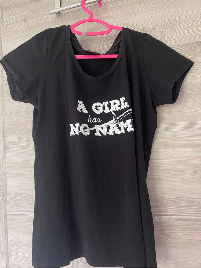 T-shirt noir
