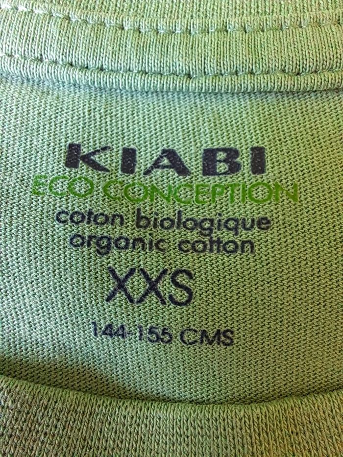 T shirt vert et jaune Street Rider 12 ans - photo numéro 2