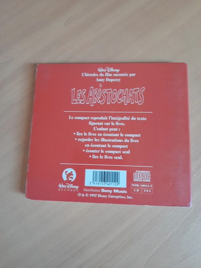 Livre avec cd les aristochas - photo numéro 2