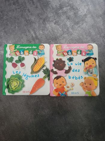 Lot 2 livres l'imagerie des bébés bon état