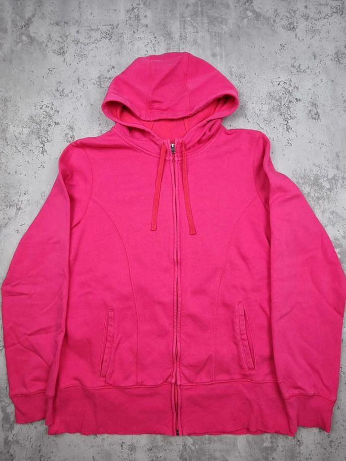 Gilet capuche zippé Champion fuschia, L/40 Femmes - photo numéro 3