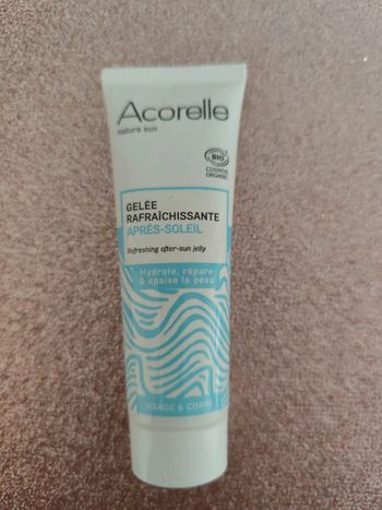 Gelée rafraîchissante Bio après soleil Acorelle