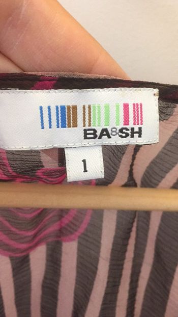 Sublime blouse Bash Ba&shtaille 1 rose