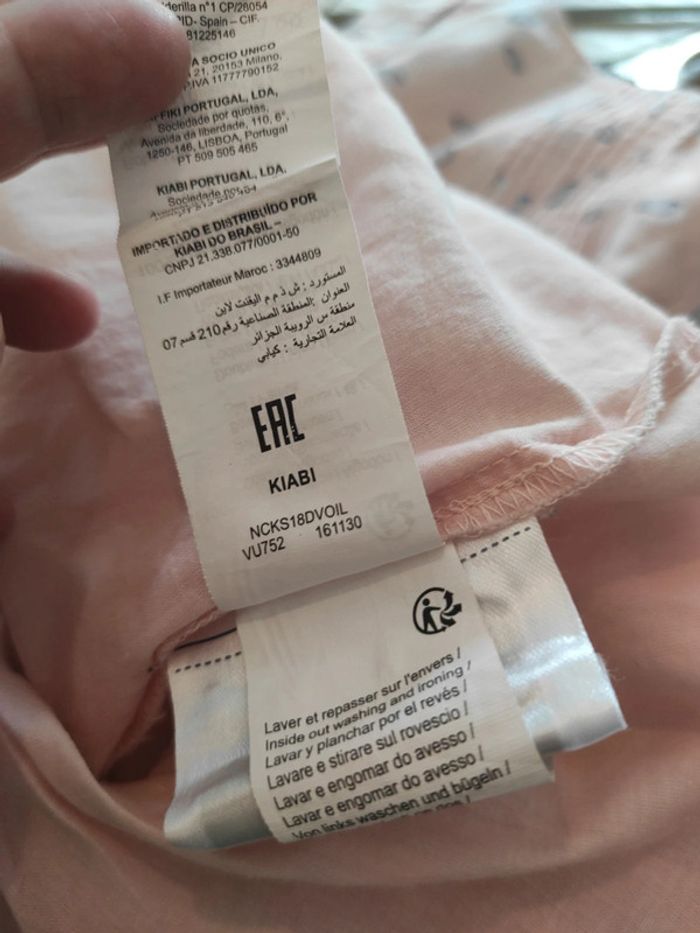 Robe d'été rose clair 4 ans - photo numéro 7