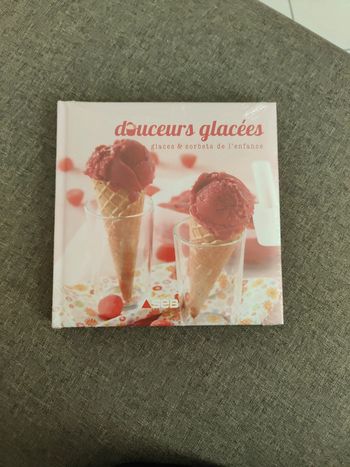 Livre cuisine glaces et sorbets