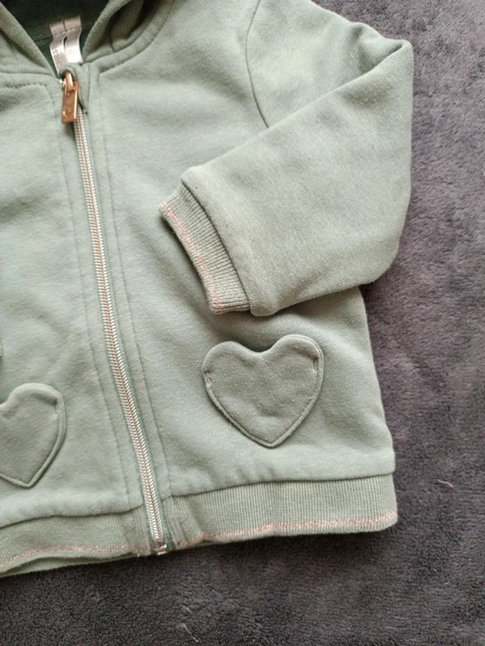 Gilet zippé à capuche - photo numéro 3