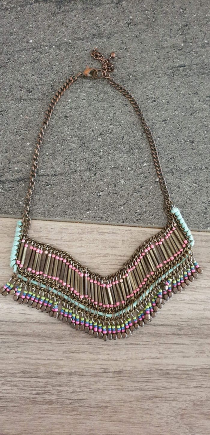 Collier multicolore