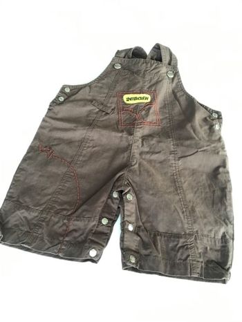 Salopette bébé marron 9M