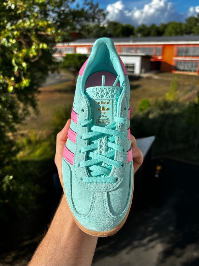 Adidas Gazelle Flash Aqua Turquoise Rose (36.5) - photo numéro 3