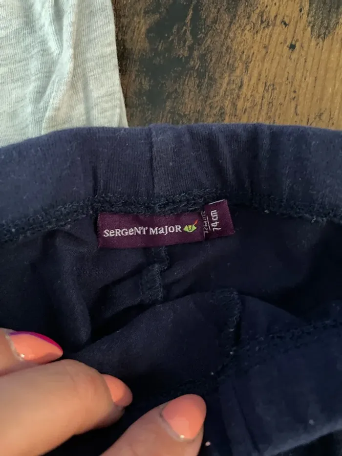 Lot de 8 pantalons bébé fille 12 mois - photo numéro 4