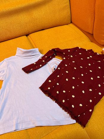 Lot de 2 tee shirts manches longues 6 ans