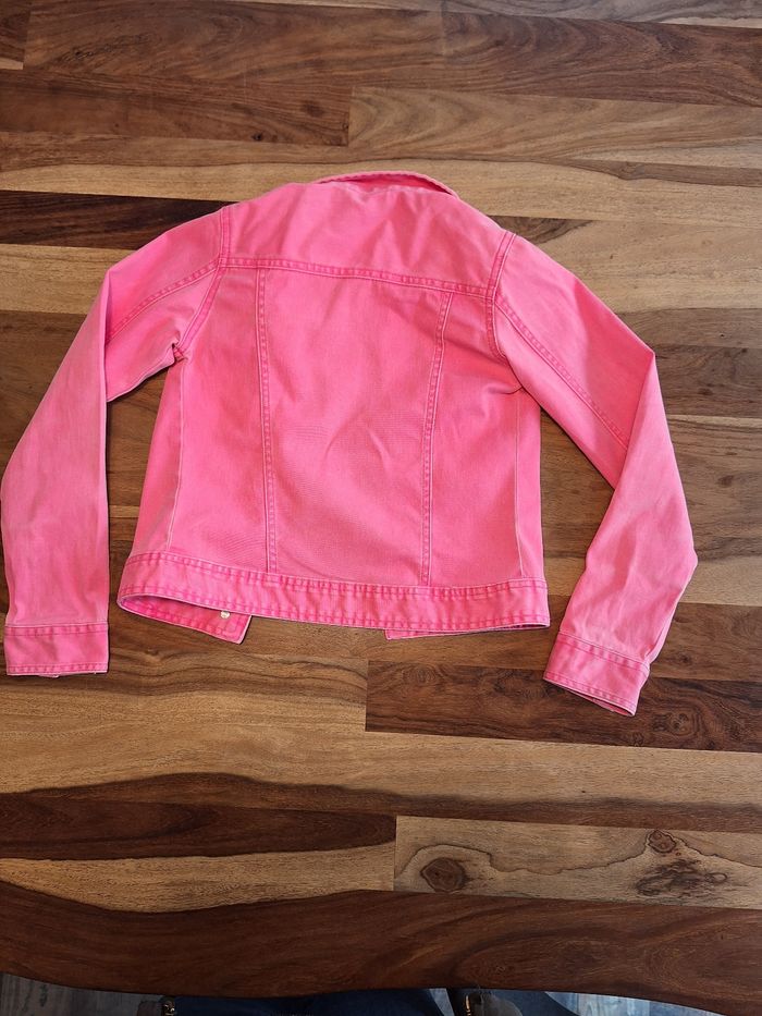 Veste jeans rose 10ans - photo numéro 2