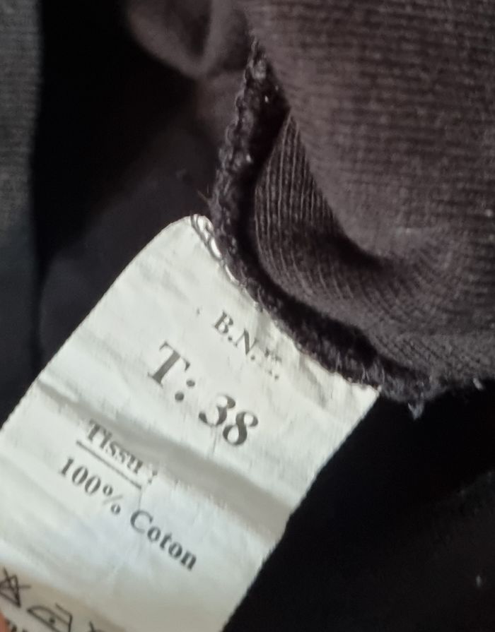 Débardeur noir taille M - photo numéro 5
