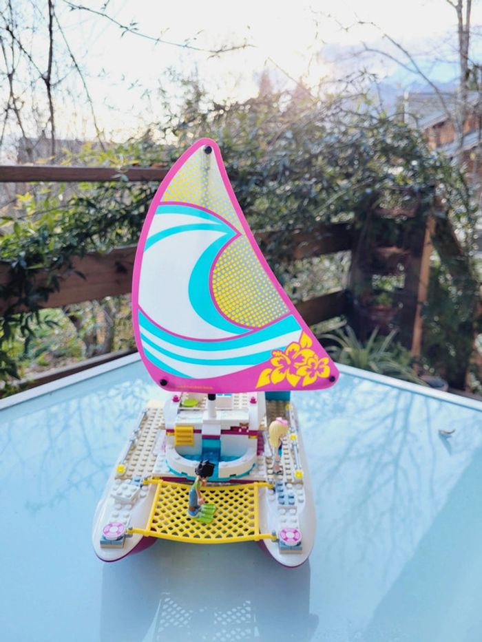 Lego friends superbe catamaran de luxe 41317 - photo numéro 3