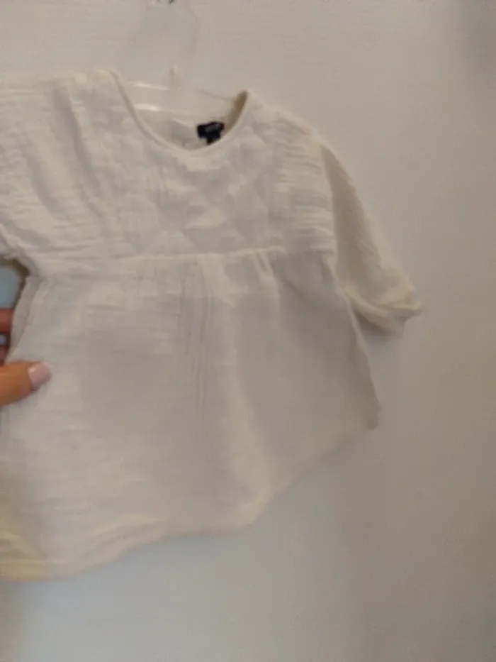 Chemise fille 6mois neuf - photo numéro 6