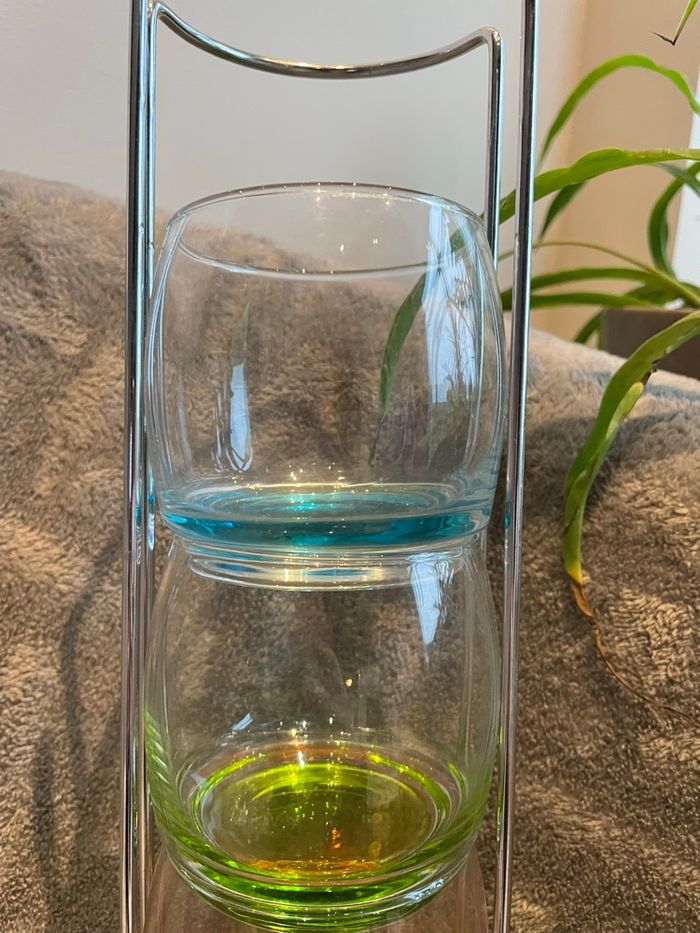 Verres à cocktails avec support - photo numéro 2