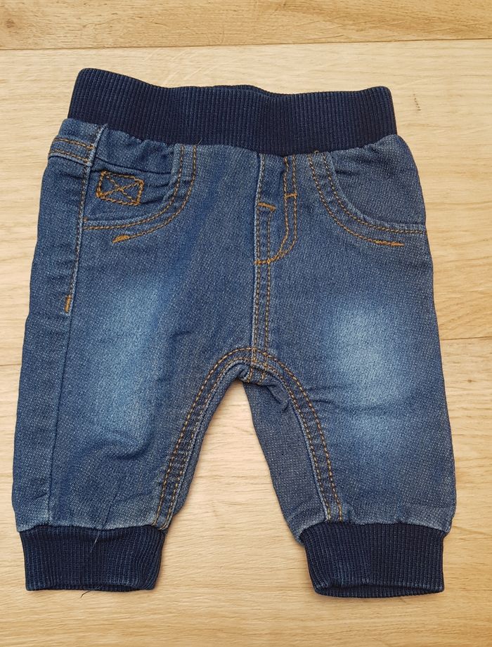 Ensemble 3 pièces : t-shirt manches longues + pull + jeans - photo numéro 5