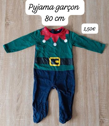 Pyjama bébé garçon 18 mois 80 cm
