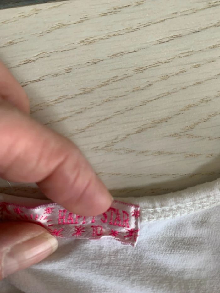 Robe blanche papillons 10 ans - photo numéro 5