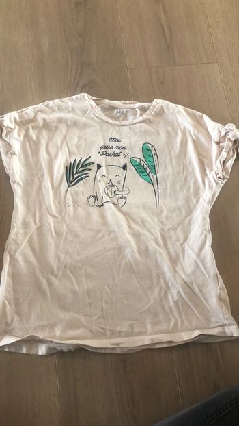 T-shirt rose 10 ans