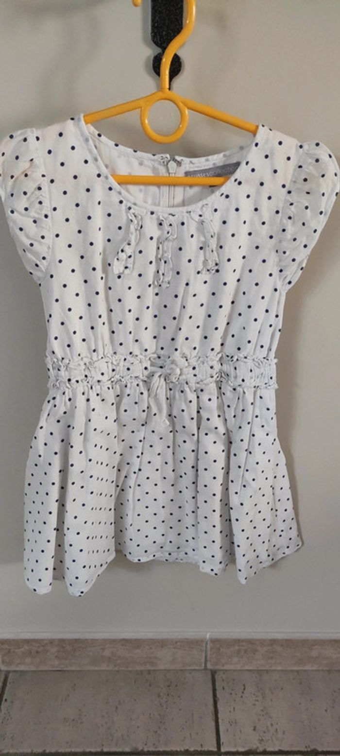 Robe à pois