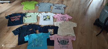 Lot de 12 t shirts 6 ans