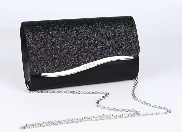 Pochette de cérémonie noire