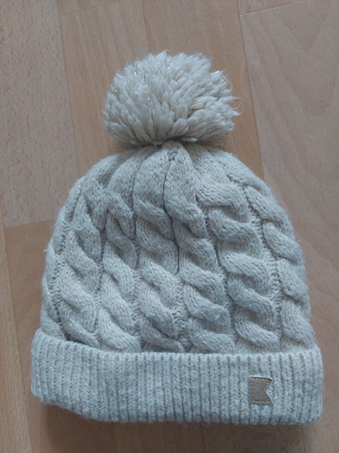 Bonnet  beige fille