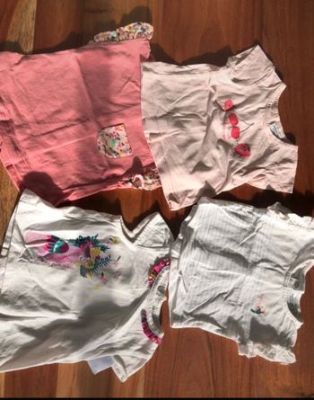 Lot tee shirt 3 mois