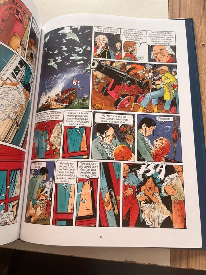 Bande-dessinée Les passagers du vent « La fille sous la dunette » - photo numéro 6