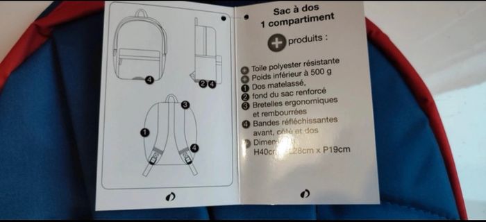 Sac à dos / cartable  "Rock in London" de Quo Vadis - photo numéro 3