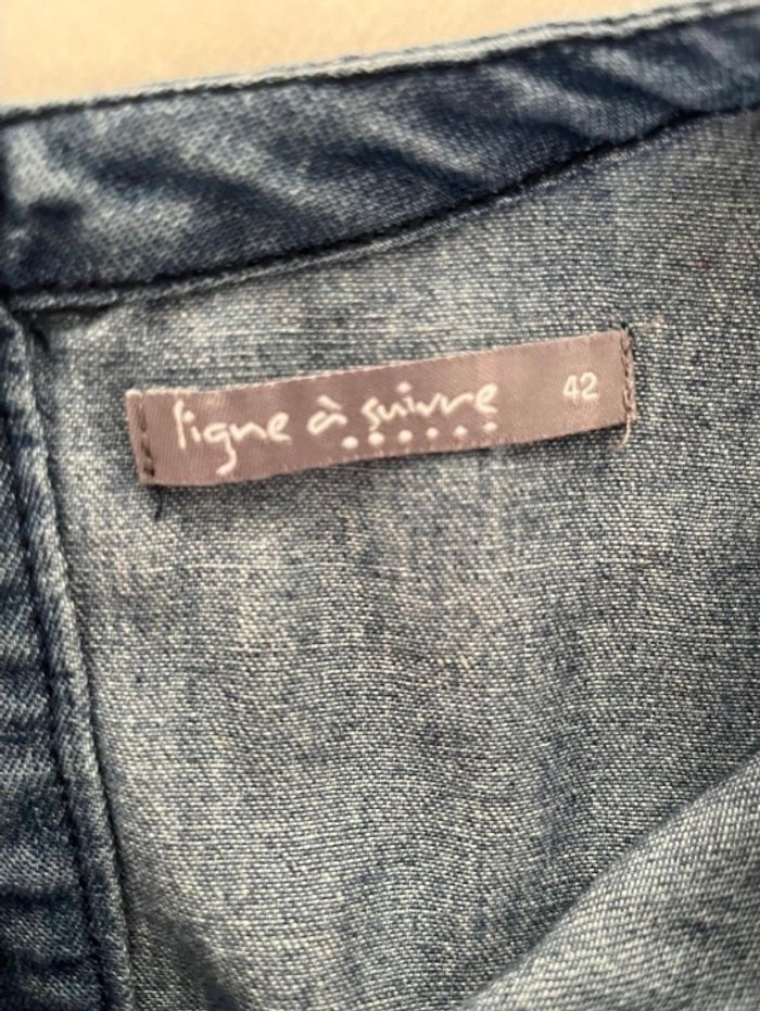 Robe en jean taille 42 - photo numéro 5