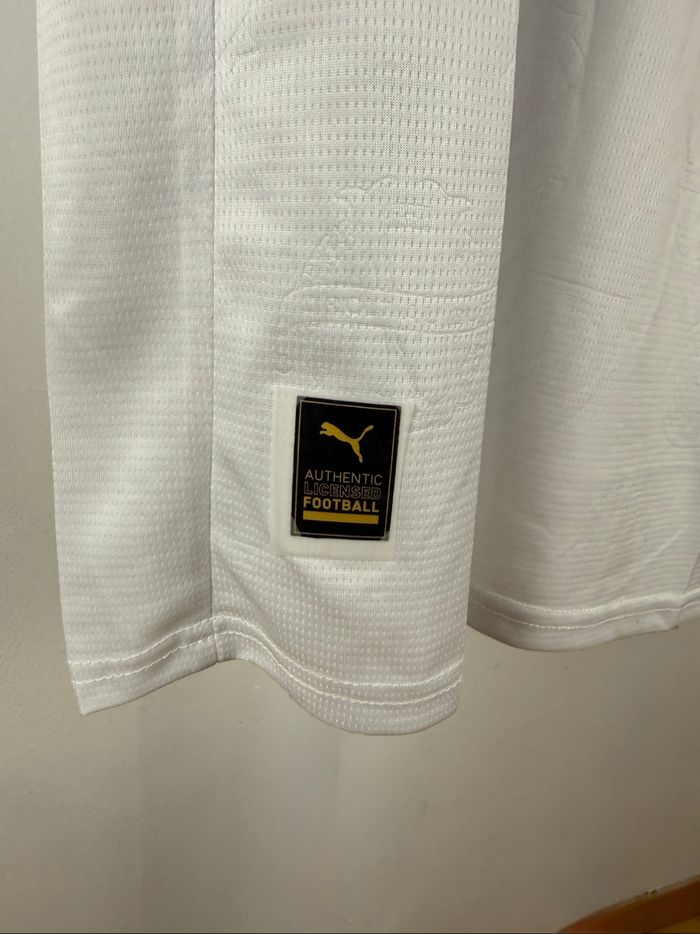 Maillot OM Puma – Blanc & Bleu – Taille L - photo numéro 7