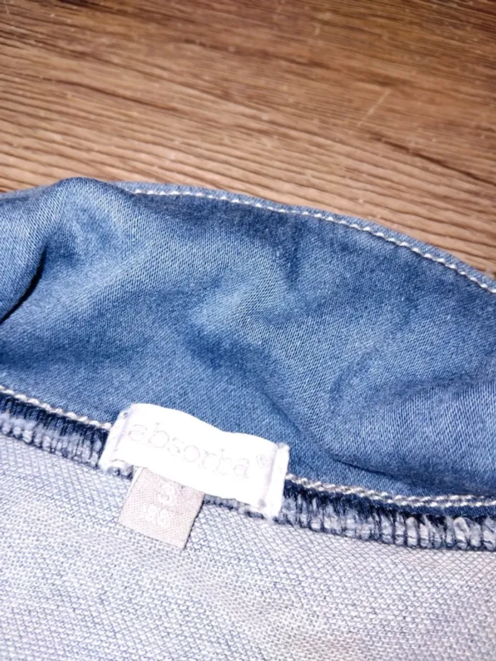 Veste en jean absorba - photo numéro 3