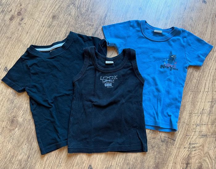 Lot maillots de corps 3 àns