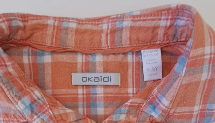 Chemise manches courtes Okaidi 10 ans - photo numéro 2