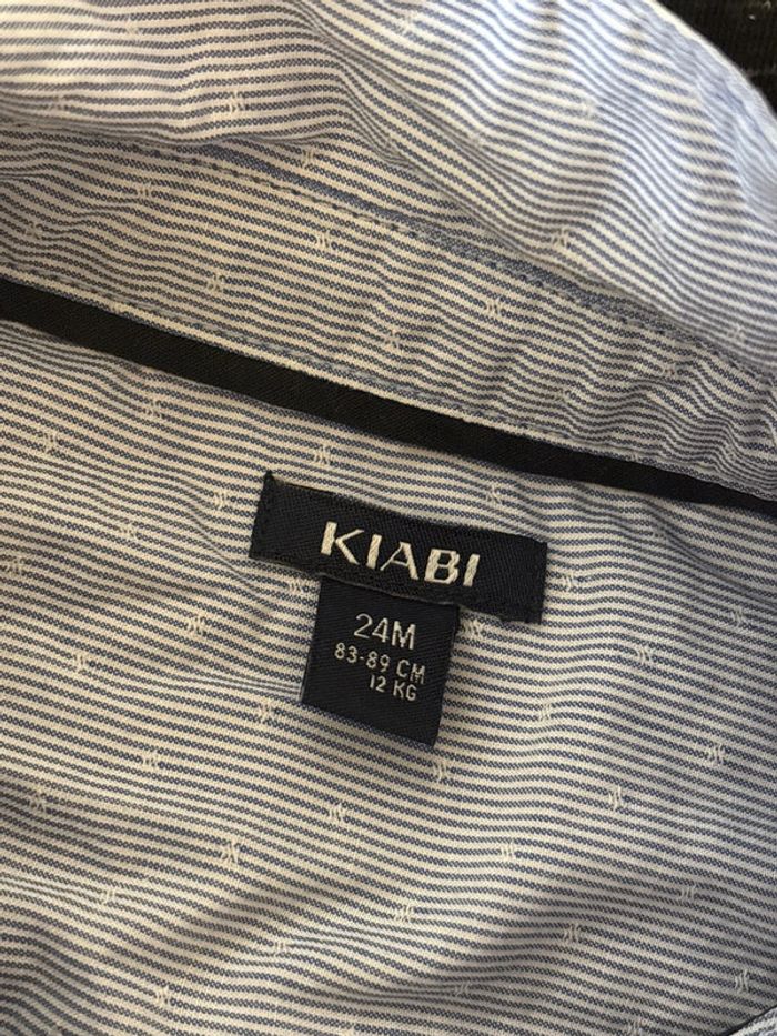 Chemise taille 24mois marque kiabi - photo numéro 4