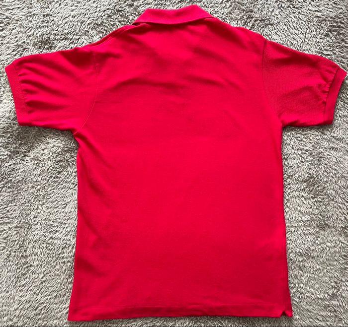 Polo lacoste rouge homme Taille M parfait état - photo numéro 3