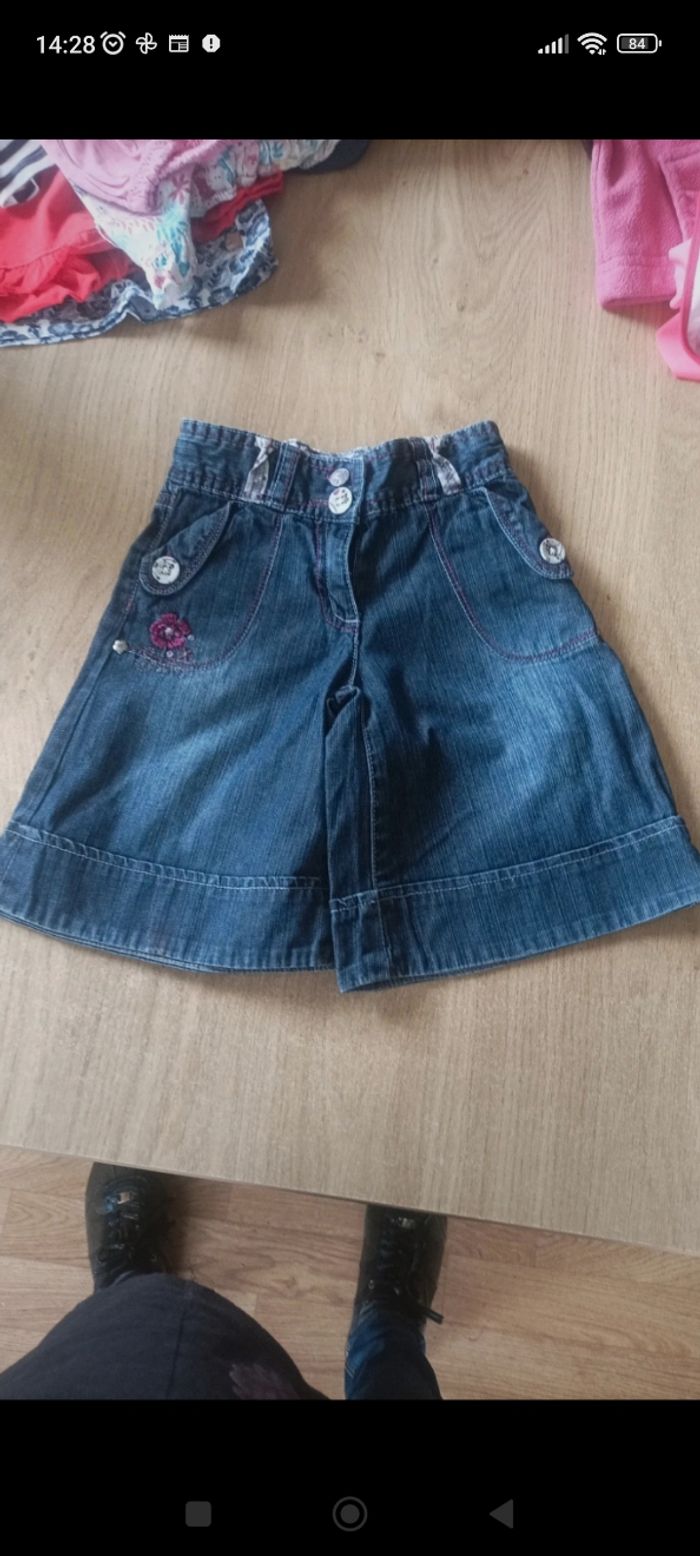Jupe culotte en jean 3 ans